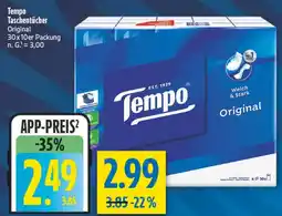 diska Tempo taschentücher original Angebot
