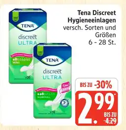 Marktkauf Tena discreet ultra mini Angebot
