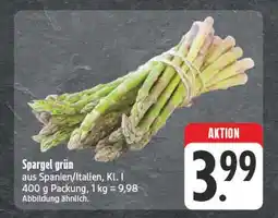 E-Center Spargel grün Angebot