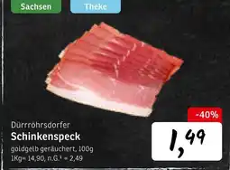 KONSUM Dürrröhrsdorfer schinkenspeck Angebot
