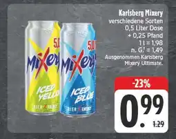 E-Center Karlsberg mixery iced yellow Angebot