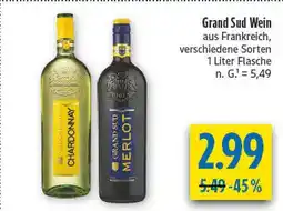 diska Grand sud chardonnay Angebot