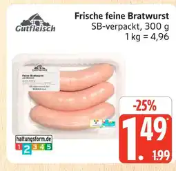 Marktkauf Gutfleisch frische feine bratwurst Angebot