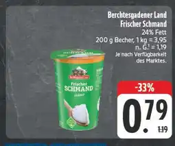 E-Center Berchtesgadener land frischer schmand Angebot