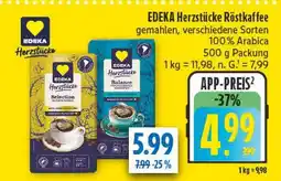 diska Edeka herzstücke röstkaffee selection Angebot