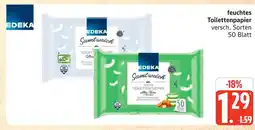 Marktkauf Edeka samtweich feuchtes toilettenpapier ultra sensitive Angebot