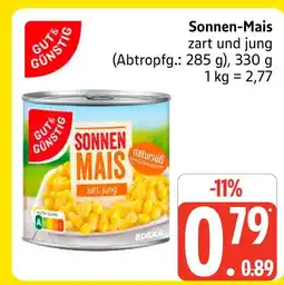 Marktkauf Gut & günstig sonnen-mais Angebot