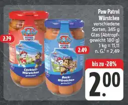 E-Center Paw patrol cocktail-würstchen Angebot