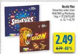 diska Nestlé smarties mini Angebot