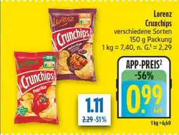 diska Lorenz crunchips paprika Angebot