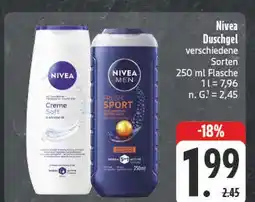 E-Center Nivea creme soft Angebot