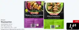 KONSUM Bürger maultaschen Angebot