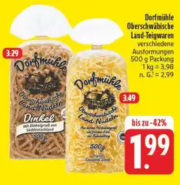 E-Center Dorfmühle dinkel Angebot