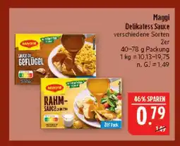 Marktkauf Maggi sauce zu geflügel Angebot