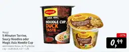 KONSUM Maggi 5 minuten terrine, saucy noodles oder magic asia noodle cup Angebot