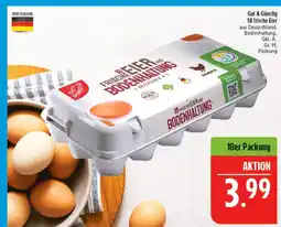 Marktkauf Gut & günstig 18 frische eier aus bodenhaltung Angebot