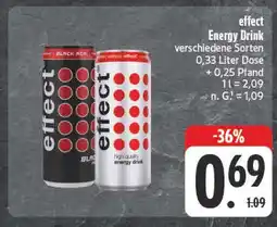 E-Center Effect energy drink black recall Angebot
