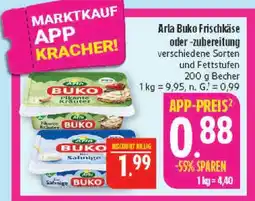 Marktkauf Arla buko frischkäse oder -zubereitung Angebot