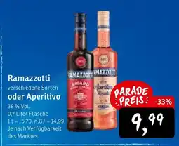 KONSUM Ramazzotti amaro oder aperitivo Angebot