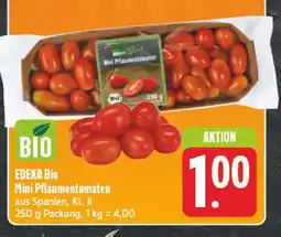 E-Center Edeka bio mini pflaumentomaten Angebot
