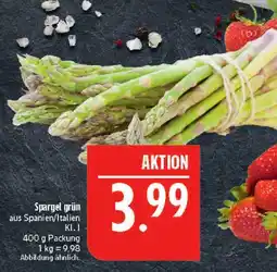 Marktkauf Spargel grün Angebot