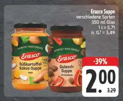 E-Center Erasco süßkartoffel-kokos-suppe Angebot