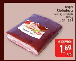 Marktkauf Berger räucherbauch Angebot