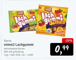 KONSUM Storck nimm2 lachgummi Angebot