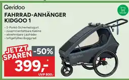 Marktkauf Qeridoo fahrrad-anhänger kidgoo 1 Angebot