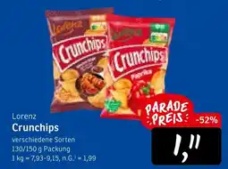 KONSUM Lorenz crunchips Angebot