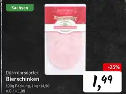 KONSUM Dürrröhrsdorfer bierschinken Angebot