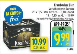 diska Krombacher bier Angebot
