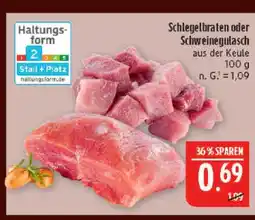 Marktkauf Schlegelbraten Angebot