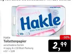 KONSUM Hakle toilettenpapier Angebot