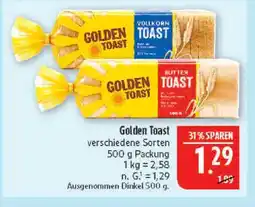 Marktkauf Golden toast vollkorn toast Angebot