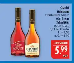 Marktkauf Chantré weinbrand Angebot