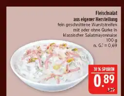 Marktkauf Fleischsalat aus eigener herstellung Angebot