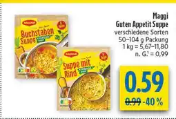 diska Maggi buchstaben suppe Angebot