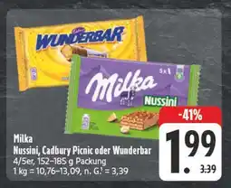 E-Center Milka nussini Angebot
