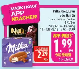 Marktkauf Milka milka eis Angebot