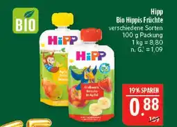 Marktkauf Hipp bio hippis früchte apfel-birne Angebot