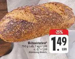 E-Center Weltmeisterbrot Angebot