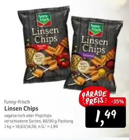 KONSUM Funny-frisch linsen chips Angebot