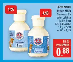 Marktkauf Bären marke kaffee-milch 4% fett Angebot