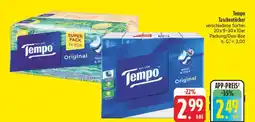 E-Center Tempo taschentücher Angebot