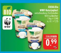 Marktkauf Edeka bio wwf naturjoghurt Angebot
