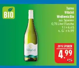 Marktkauf Torres viña sol weißwein bio Angebot