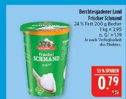 Marktkauf Berchtesgadener land frischer schmand Angebot