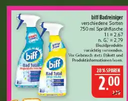 Marktkauf Biff bad total hygienische frische Angebot