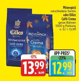 E-Center Eilles röstmeister caffè crema Angebot
